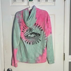 Tie-dye hoodie